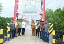 Jembatan Gantung Minasa Upa Senilai Rp9,7 Miliar Diresmikan Bupati Maros