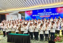 Dilantik Mendagri, Chaidir Syam Jabat Ketua Litbang APKASI