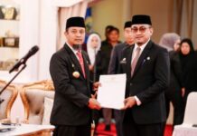 Erwin Sodding Dilantik Kembali ke Biro Kesra, Kini Rangkap Plt Kepala BKD Sulsel