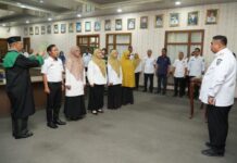 Bupati Maros Lantik Lima Pengawas Sekolah Baru, Dorong Peningkatan Mutu Pendidikan