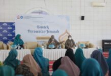 Latih Kepekaan Sosial, TP PKK Makassar Gelar Bimbingan Perawatan Jenazah