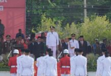 Momen Perdana Munafri Arifuddin Pimpin Upacara HUT RI ke 80