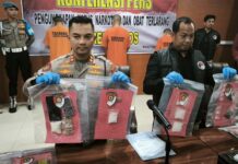 Polres Maros Amankan Empat Orang Pengedar Narkoba dan Obat Daftar G, Modus Transaksi Online