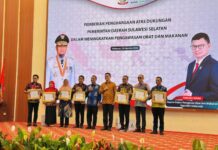 Pemkab Maros Raih Penghargaan BPOM atas Kinerja Pengawasan Obat dan Makanan