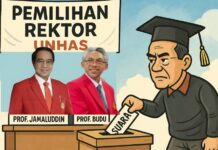 Survei Alumni Unhas: Peta Dukungan Kandidat Rektor Periode 2026–2030