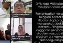 Kebakaran DPRD Tak Hentikan Kinerja, Legislator Makassar Tetap Bahas APBD-P 2025