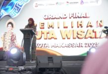 Wakil Wali Kota Makassar Buka Grand Final Pemilihan Duta Wisata 2025