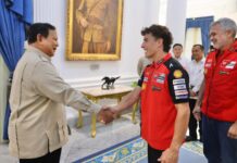 Prabowo Sambut Marc Márquez di Istana, Dorong Sport Tourism dan Regenerasi Pebalap Indonesia