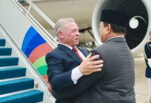 Momen Prabowo Jemput Raja Yordania Abdullah II, Satu Mobil Bareng ke Istana Merdeka