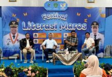 Jadi Pembicara di Ajang Festival Literasi, Ketua DPRD Maros Sebut Politisi Wajib Banyak Membaca