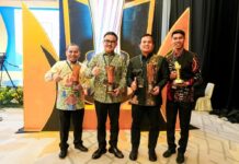 Sulsel Borong 4 Penghargaan Nasional di Naker Inspirational Leadership Award 2025