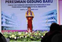 Taruna Ikrar Geber Transformasi BPOM di Universitas Pancasila, Pabrik Mini Farmasi Resmi Diluncurkan