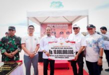 Resmikan Kolam Labu Bentenge, Gubernur Sulsel Berikan Bantuan Rp10 Miliar untuk Bulukumba