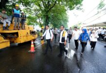 Gubernur Sulsel Groundbreaking Proyek Jalan MYC Rp430 Miliar di Makassar