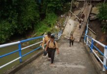 Dibongkar Besok, Jembatan Pakere Maros Akan Ditutup Permanen Sampai Selesai Pengerjaan