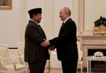 Bertemu Prabowo di Moskow, Putin Siap Bantu Pengembangan Nuklir RI