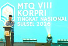 Sekda Sulsel Harap MTQ KORPRI Perkuat Moral ASN Menuju Indonesia Emas 2045