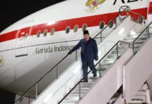 Prabowo Tiba di Jepang, Disambut Hangat Diaspora di Tokyo