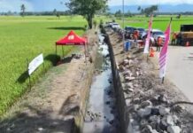 Proyek Irigasi Rp764 Miliar Dimulai, Gubernur Sulsel Groundbreaking di Soppeng
