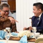 Rocky Gerung Hadiri Pelantikan Jumhur, Sempat Guyon Bareng Prabowo Dan Teddy