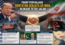 AS-Iran Masih Tegang, Trump Tunda Serangan tapi Blokade Militer Berlanjut