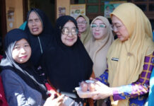 Melinda Aksa Turun ke Posyandu, Dorong Percepatan Cegah Stunting di Makassar