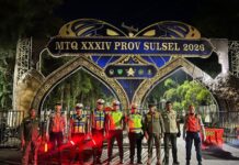 Tanpa Kemacetan, Pengamanan Lalin Saat MTQ Sulsel di Maros Dinilai Sukses