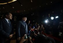 Prabowo Hadiri Resepsi El Rumi–Syifa Hadju, Sebut Datang karena Sahabat Dhani