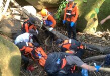 Basarnas Temukan Korban Kedua Sungai Buakkang, Pasutri Tewas Terseret Arus