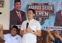 Wujudkan Janji Kampanye, Legislator Maros Dedy Aryan Hadirkan Pemasangan Ratusan Lampu Jalan
