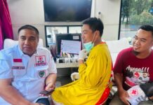 Peringati Hari Palang Merah Sedunia, PMI Maros Ajak Warga Donor Darah di CFD