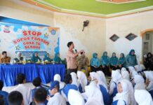 Melinda Aksa Ajak Pelajar Makassar Stop Boros Pangan dan Kurangi Sampah Makanan