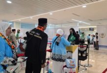 Makkah Route di Embarkasi Makassar Dipuji, Proses Imigrasi Haji Hanya Hitungan Detik
