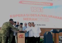 Prabowo Resmikan 1.061 Koperasi Merah Putih, Target 30 Ribu Beroperasi Agustus