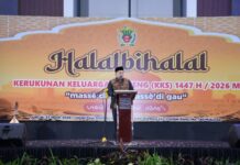 Hadiri Halal Bihalal KKS, Appi Dorong Kolaborasi Warga Soppeng untuk Makassar