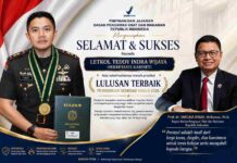 Letkol Teddy Indra Wijaya, Lulusan Terbaik Seskoad yang Dipuji Taruna Ikrar