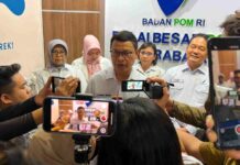 Taruna Ikrar Kunjungi BBPOM Surabaya, Percepat Layanan Izin Edar dan Pengawasan Obat-Makanan