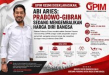 GPIM Resmi Dideklarasikan, Abi Aries: Prabowo-Gibran Sedang Mengembalikan Harga Diri Bangsa
