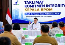 Taruna Ikrar Bentengi BPOM dari Suap dan Gratifikasi: Integritas Tak Bisa Ditawar, Pelayanan Publik Harus Bersih