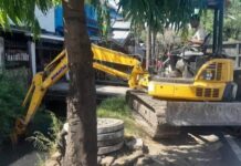 Dinas PU Makassar Tancap Gas Benahi Drainase dan Trotoar Pascapenertiban PKL