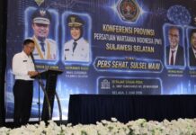 Pemprov Sulsel Minta PWI Jadi Benteng Profesionalisme di Tengah Gempuran Hoaks