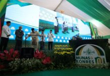 Hadiri Munas NU di Bangkalan, Prabowo Puji Peran Kiai dan Ulama