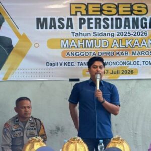 Reses Legislator Maros Mahmud Alkaani Di Tanralili, Warga Soroti Lampu Jalan Dan Fasilitas Olah Raga