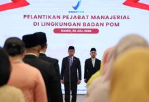 Taruna Ikrar Lantik 58 Pejabat BPOM, Kirim Pesan Tegas: Integritas, AI, dan Pelayanan untuk Rakyat