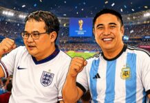Laga Inggris vs Argentina Malam Ini, Bupati dan Wabup Maros Beda Jagoan