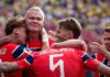 Brasil Tumbang, Norwegia Cetak Sejarah ke Perempat Final Usai Laga Sarat Emosi