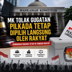 Mk Tutup Celah Tafsir Pilkada, Usulan Pemilihan Kepala Daerah Lewat Dprd Kandas