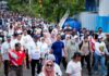 Gubernur Sulsel Bersama Ribuan Warga Ramaikan Jalan Sehat Anti Mager di Luwu