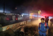 Rumah Panggung di Maros Baru Ludes Terbakar, Api Sempat Merembet ke Rumah Tetangga