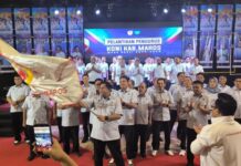 Dilantik Pimpin KONI Maros, Chaerul Pasang Target 44 Emas dan Tembus Tiga Besar Porprov